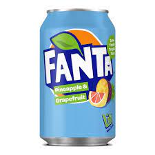 Fanta Pineapple and Grapefruit Cans - 24 x 330ml